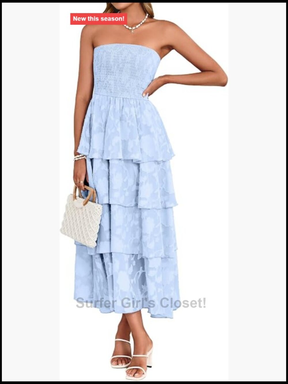 Summer Strapless Maxi Dress Boho Floral Off Shoulder Chiffon Long Sundress